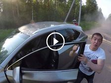 Raging Russian Politico Enters The Smackdown Hotel As His Lexus Runs Off