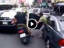 Video: Car & Scooter Crash Is A Hilarious Comedy Of Errors