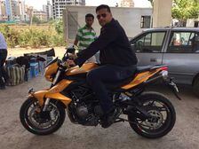 CID Inspector Daya Takes Benelli TNT 600i Special Edition For A Spin
