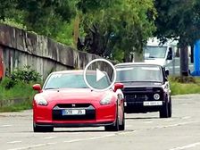 This Is Madness! Lada Niva Beats Nissan GT-R On The Drag Strip