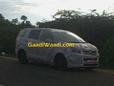 Mahindra TUV500 MPV Spotted Camouflaged In Chennai