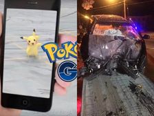 Man Plays Pokemon Go While Driving; Catches A Tree With His Car