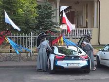 Who Knew That Nuns Were This Damn Cool — Hybrid BMW i8 Gets Holy Approval