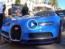 Bugatti Chiron Draws Huge Attention At Cannes