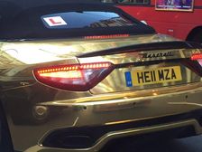 Cops Seize Golden Maserati Driven By Learner — Owner Forgot One Very Important Set Of Papers