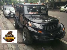 Here Is A Chiseled, Hand Crafted Mahindra Bolero By Grizzly — Ugly or Attractive?