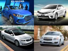 Premium Redefined: New Elantra vs Corolla Altis vs Octavia vs Cruze