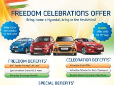 Hyundai 'Freedom Celebration Offer' Available On Seven Models; Valid Until August 25, 2016