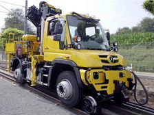 Can A Road Going Vehicle Run On Rails? Yes! Says Mercedes-Benz Unimog