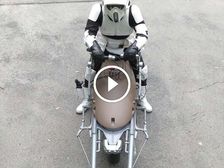 Custom Motorcycle Is A Dream Come True For Star Wars Fans