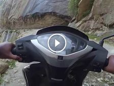 21-Year Old Daredevil Rides Mum's Activa On World's Most Dangerous Road