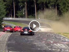 BMW M5 Ring Taxi Suffers The Wrath Of The Green Hell