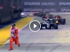 Singapore GP Marshal Incident — FIA Seeks Answer From Race Officials