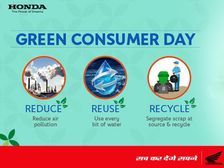 Green Consumer Day — Honda Two Wheeler Celebrates With Customers