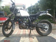 Meet The Royal Enfield Himalayan With A KTM 390 Engine