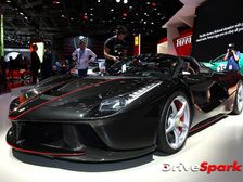 2016 Paris Motor Show: Topless Ferrari LaFerrari Aperta Hypercar Unveiled