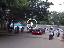 Bengaluru Lamborghini Aventador SV Roadster Owner Invites People Over