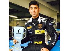 Podium For Armaan Ebrahim at Fuji in Super Trofeo Asia Series
