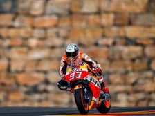 Marc Marquez Survives Crashes To Set Fastest Lap Time