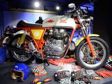 Royal Enfield & Happy Socks Showcase One Off Continental GT