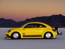 Now A Volkswagen Beetle Holds A Record At The Bonneville Salt Flats