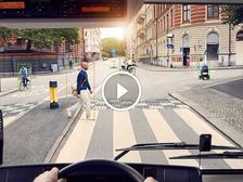 Volvo Buses Are Smart Enough To Detect Pedestrians And Cyclists