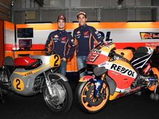 Honda Celebrates 50 Years Of Racing With Marquez & Pedrosa