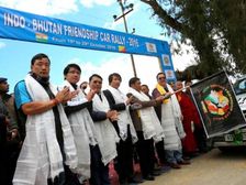 India-Bhutan Car Rally Flagged Off From Tawang