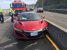 The Very First Honda/ Acura NSX Sports Car Crash Recorded