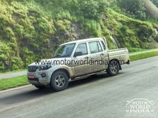 New-Gen Mahindra Scorpio Getaway Pickup Spied Testing In India