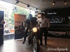 Triumph Bonneville T100 Rumbles Into Bangalore; Priced At Rs. 7.96 Lakh