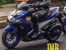 Yamaha NVX 150 Scooter Spotted Testing