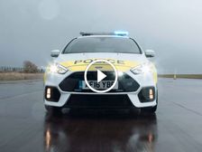 Ford Police Vehicles From United Kingdom Used For Drag Racing