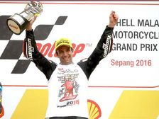 “Defending the Moto2 title was an obligation,” says Johann Zarco