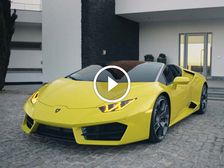 Lamborghini Huracan RWD Spyder Model Breaks Cover Ahead Of Public Debut