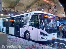 Busworld India 2016: MG Group Unveils Columbus Tarmac Bus, Launches Mammoth Luxury Bus In India