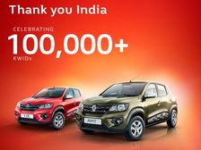 Renault Kwid Surpasses One Lakh Sales Milestone In India