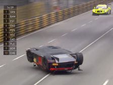 Video: Watch This R8 LMS Complete The Macau GP On Its Roof And Still Win The Race