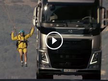 Just Hold On For One Damme Minute — Volvo Pulls Of An Insane Paragliding Stunt