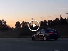 Video: Watch This Jetta Driver Cruise Like A Boss On Three Wheels