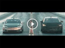 Faraday Future's SUV Prototype Vs Tesla Model S P100D — Drag Strips Just Got A Whole Lot Quieter