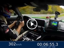 Merc's Beastly AMG GT R Blisters The Green Hell — Sets World Record Breaking Lap