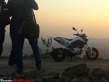Benelli TNT 135 Minibike Spotted During Photoshoot; Launch Imminent