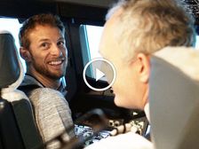 Is This Jensen Button's New Job? Former F1 Test Drives World's Largest Passenger Aircraft