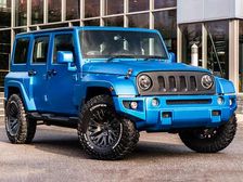 The Volcanic Sky Black Hawk Is What A British Jeep Wrangler Looks Like