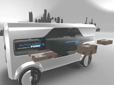 Ford's Self-Driven Vans Could Save Postmen From Dogs In The Future