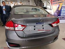 2017 Maruti Suzuki Ciaz Facelift Spotted At NEXA Dealership; Launch Imminent