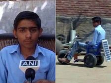 13-Year Old Boy Designs A Bike That Runs On Solar Energy