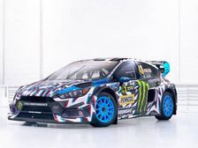 Ken Block's Ford Focus RS Rallycross Hoonigan Livery Is As Crazy As Its Driver