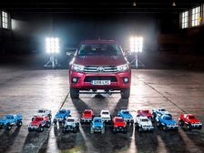 Miniature RC Pickup Trucks Pull A Real Life Toyota Hilux